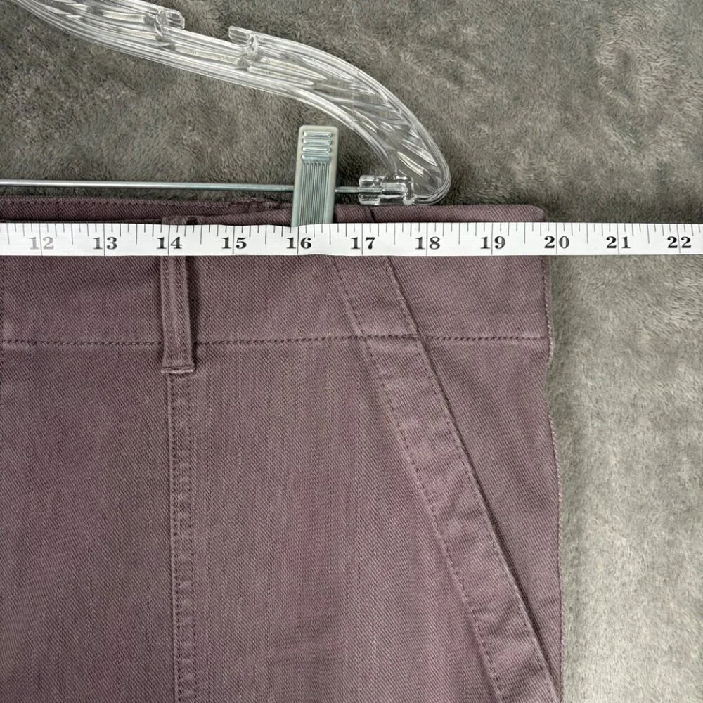 NEW 32 Degrees Cool Women's Size XL Purple Ankle Length Pants Cotton Blend - Picture 4 of 8